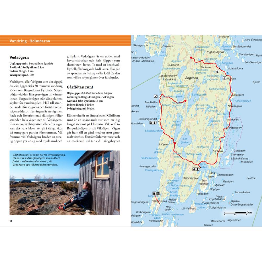 Calazo Friluftsliv kring Umeå, 2a uppl-Kajaksidan