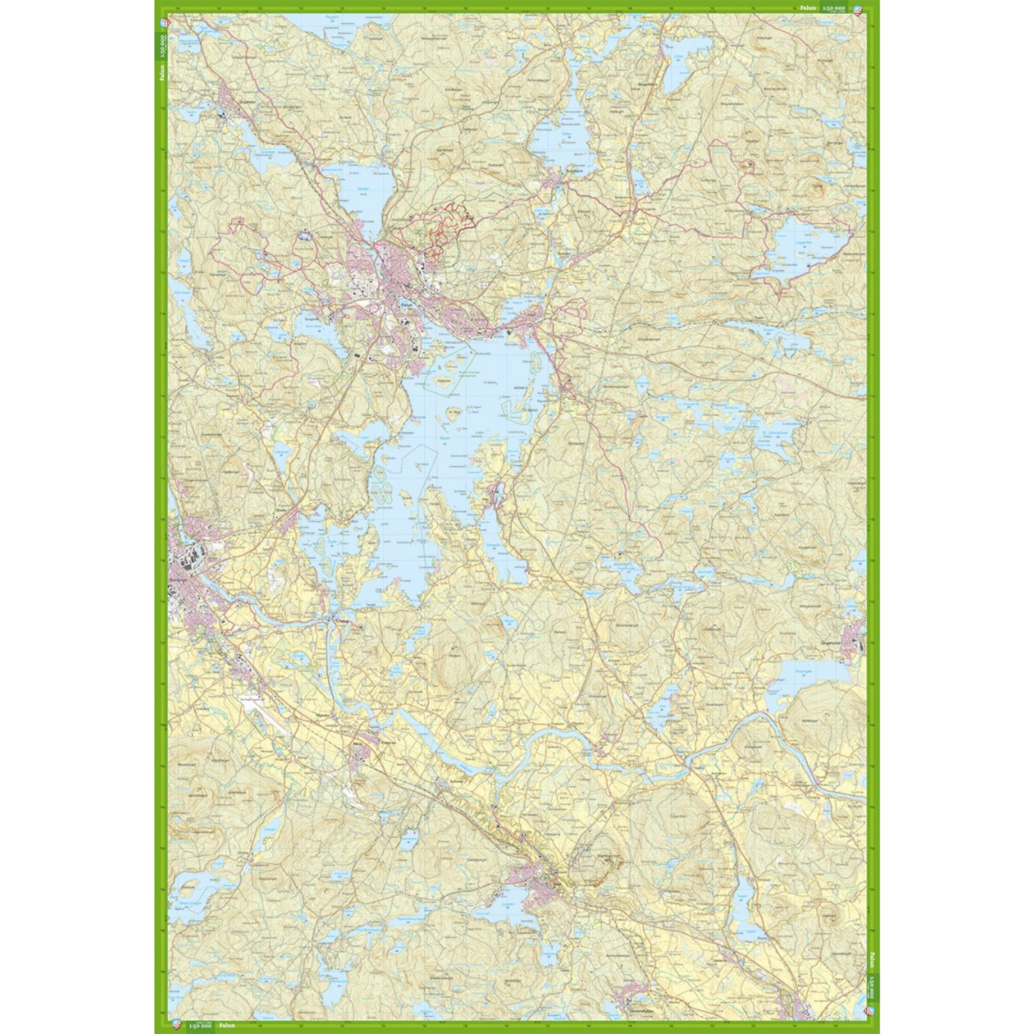 Calazo Karta Tyvek, Falun Runn-Kajaksidan