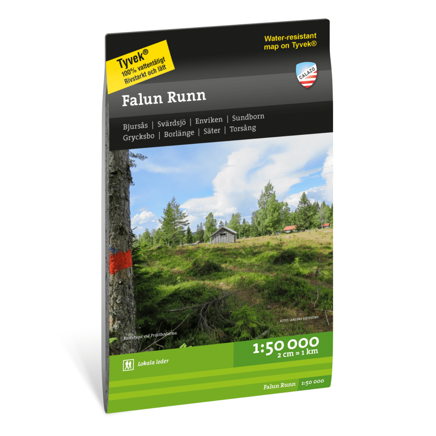 Calazo Karta Tyvek, Falun Runn-Kajaksidan