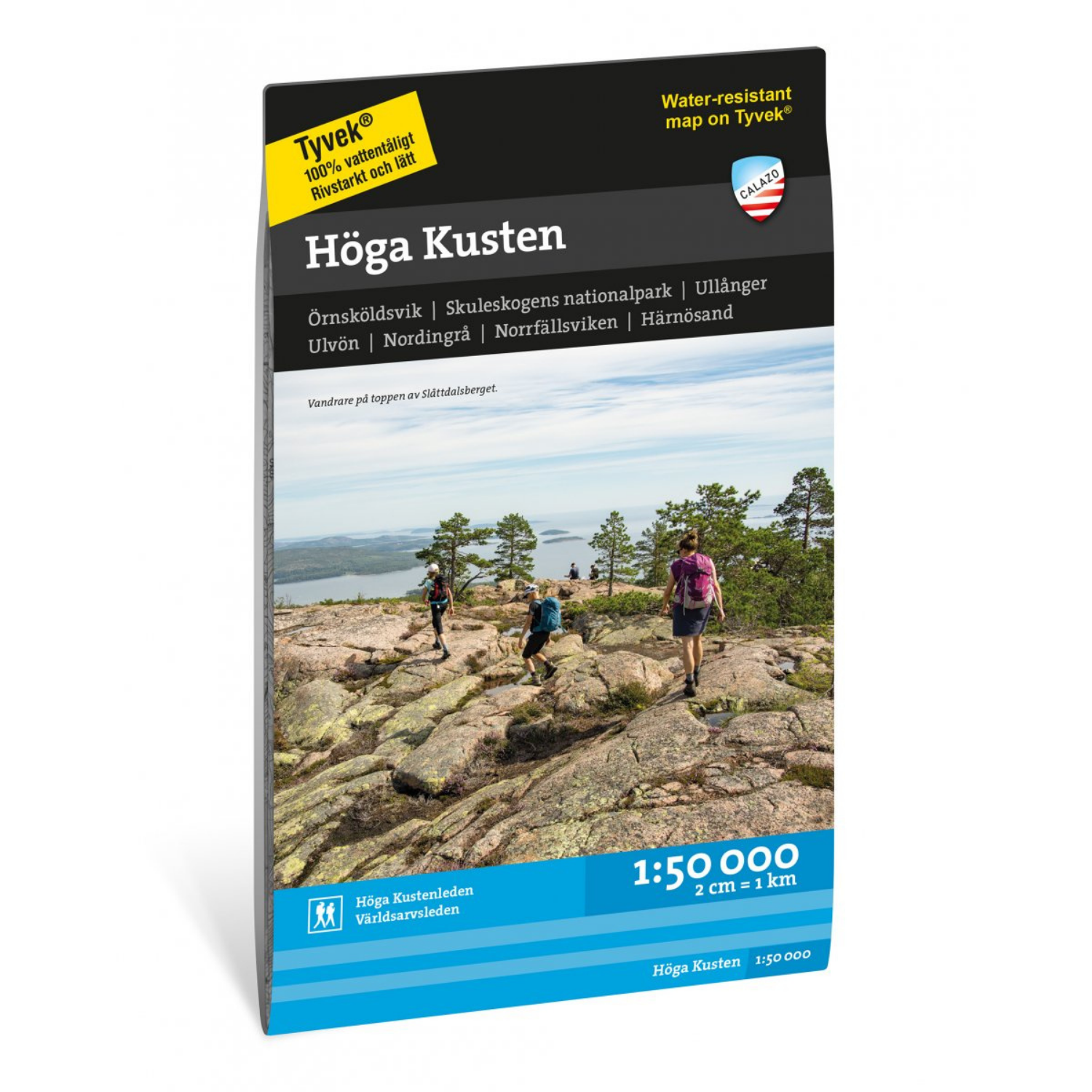 Calazo Karta Tyvek, Höga Kusten-Kajaksidan