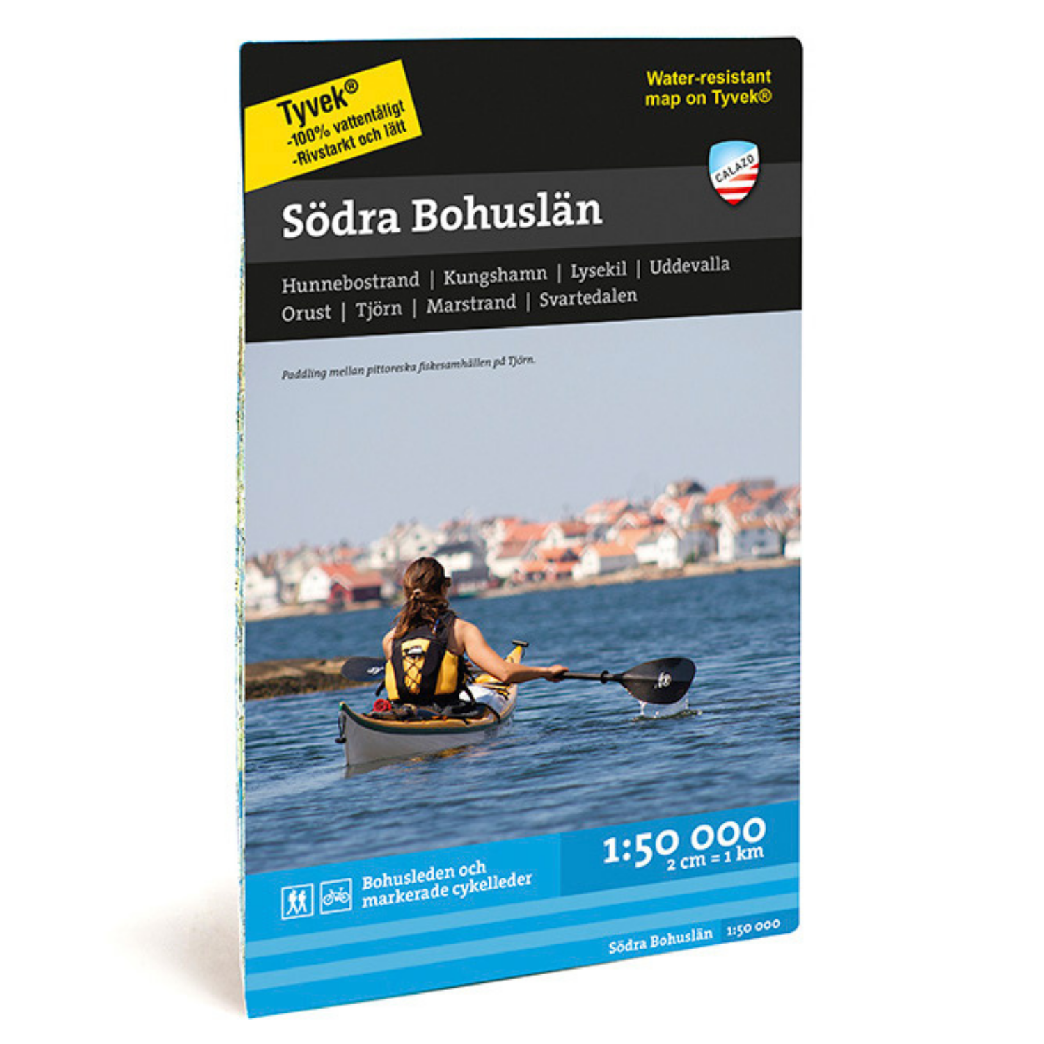 Calazo Karta Tyvek, Södra Bohuslän-Kajaksidan