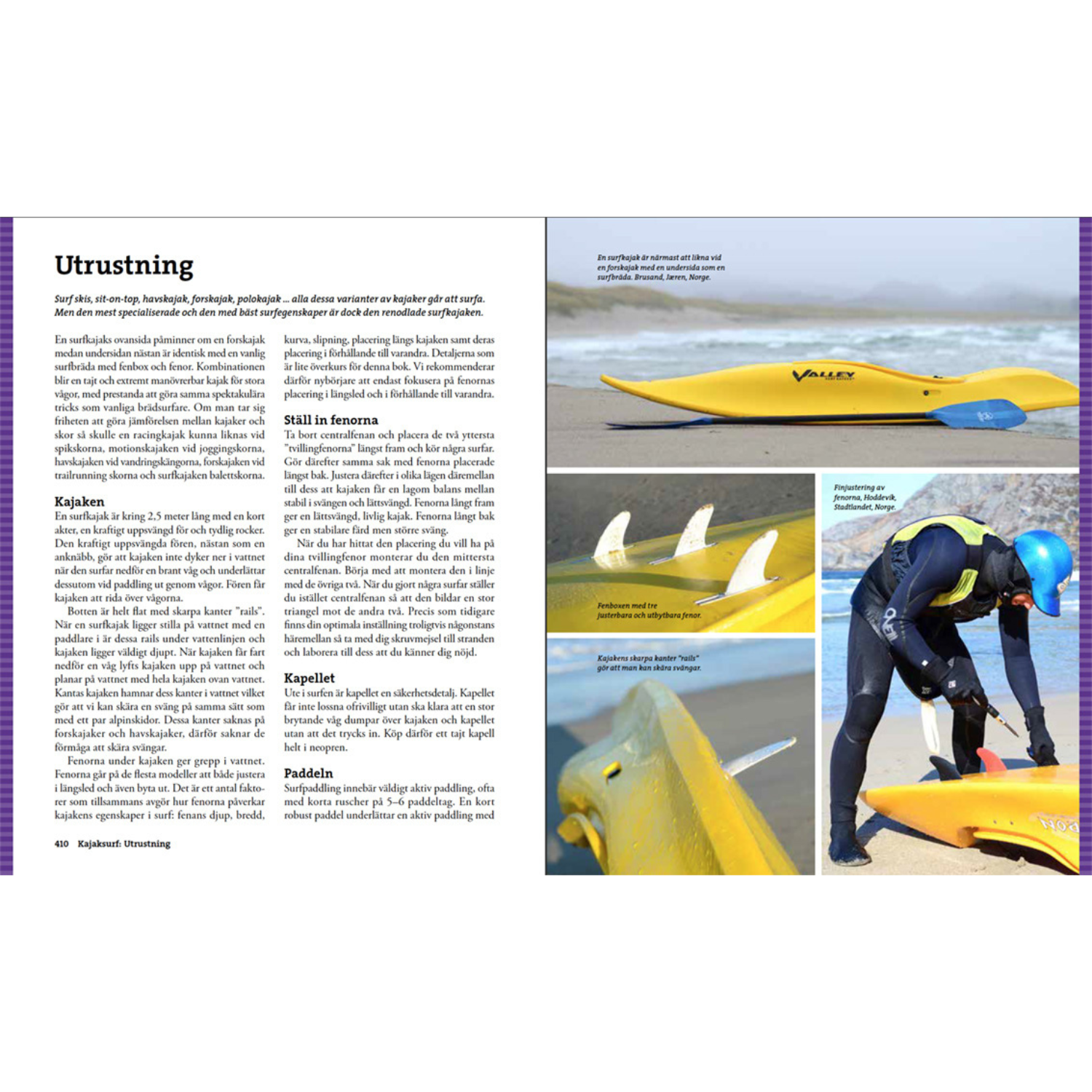 Calazo Stora boken om kajakpaddling-Kajaksidan