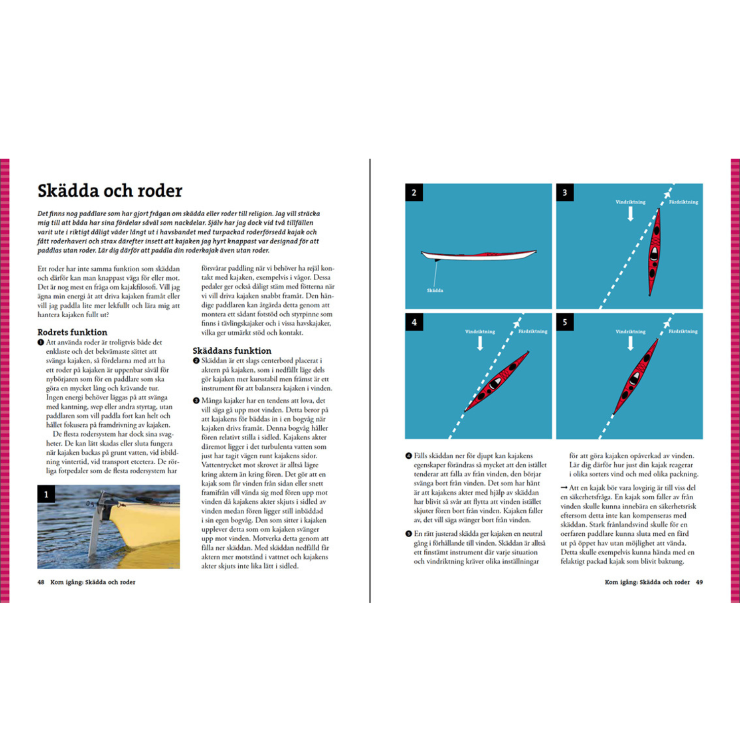 Calazo Stora boken om kajakpaddling-Kajaksidan