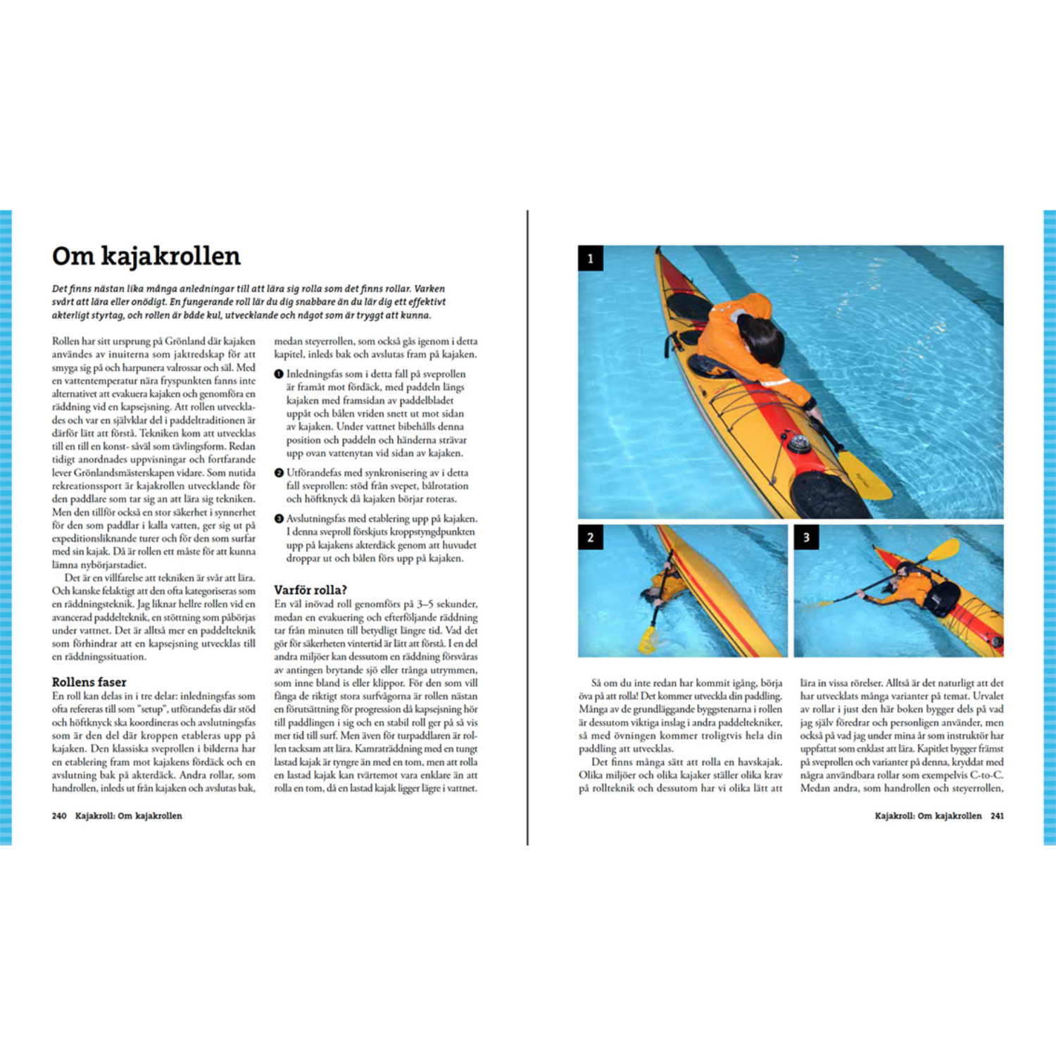 Calazo Stora boken om kajakpaddling-Kajaksidan