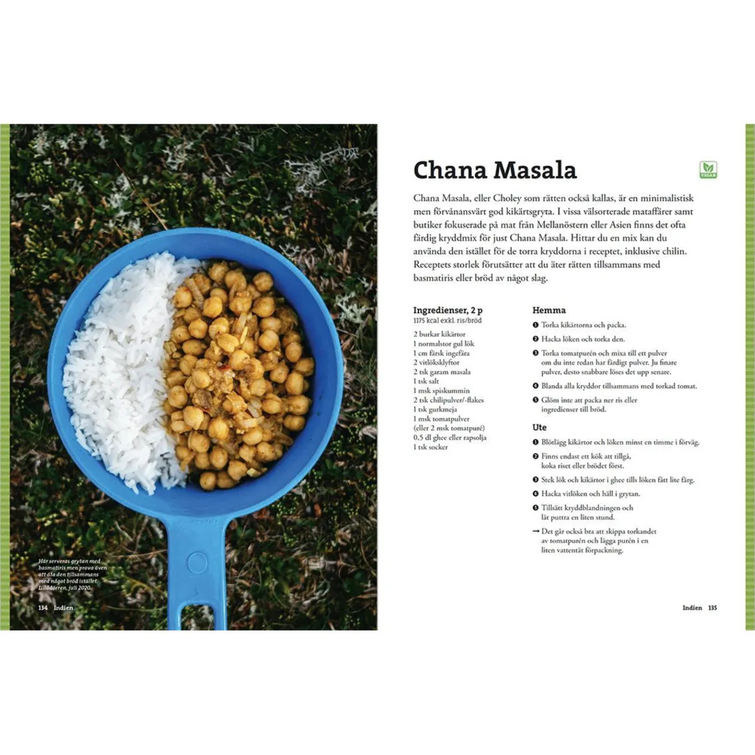 Calazo Vegetarisk turmat-Kajaksidan