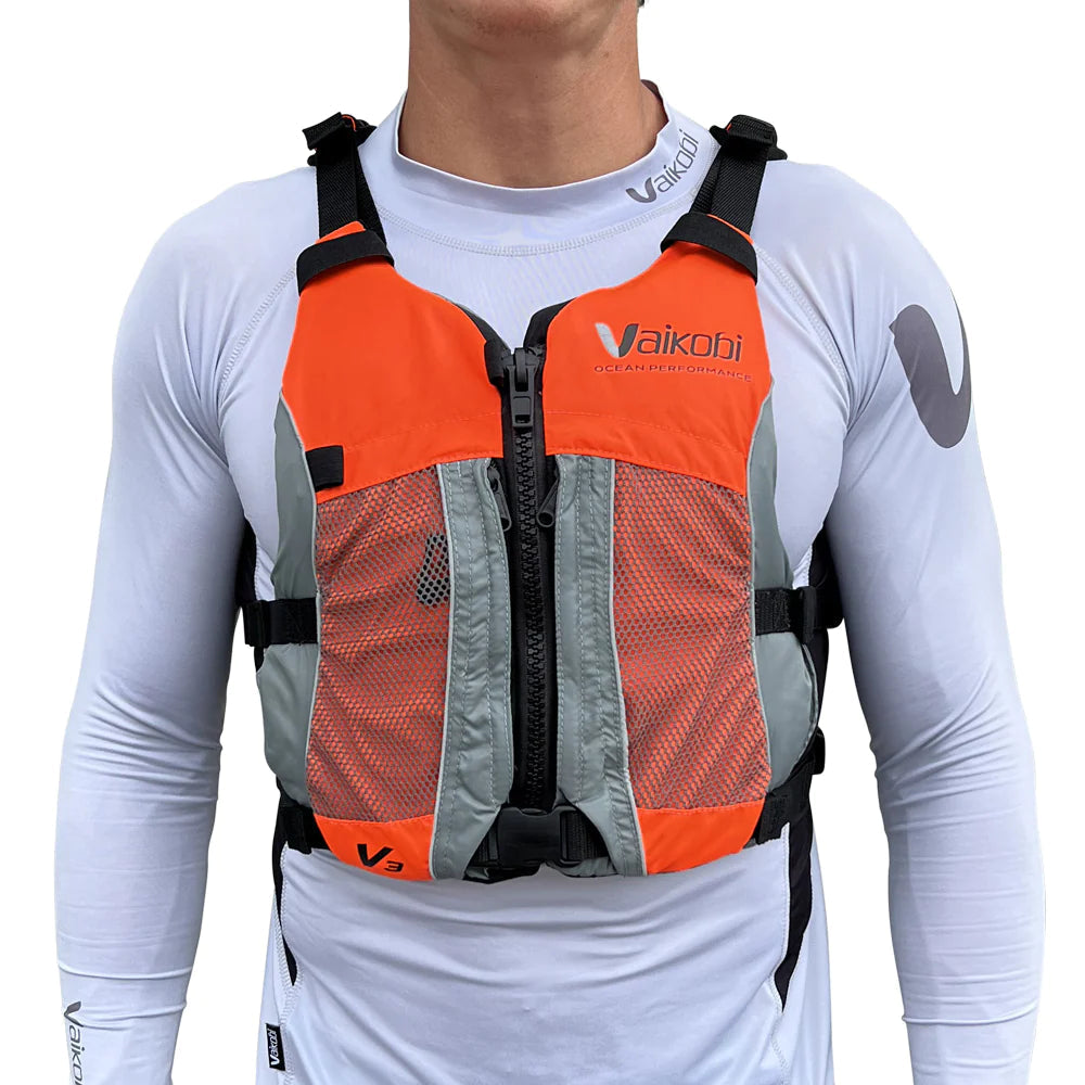 ENDAST XS & XL - Vaikobi V3 Ocean Racing Flytväst-Kajaksidan
