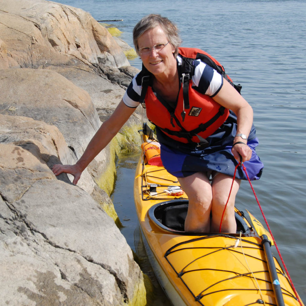 Farleden Stå upp linan-Kajaksidan