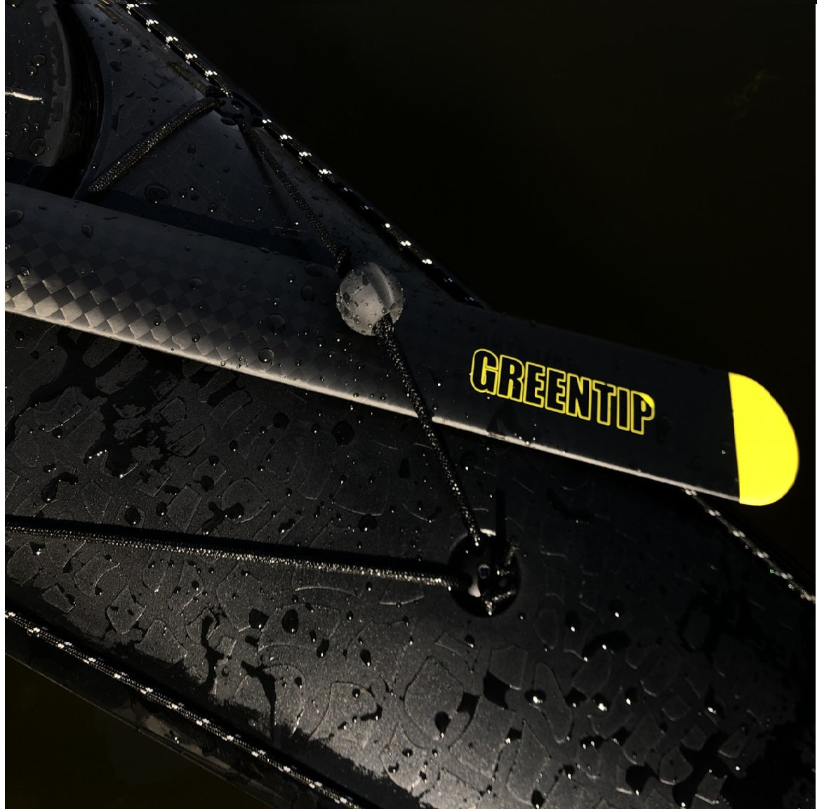 Greentip Aputtaaq grönlandspaddel - Greentip Onyx-Serie-Kajaksidan