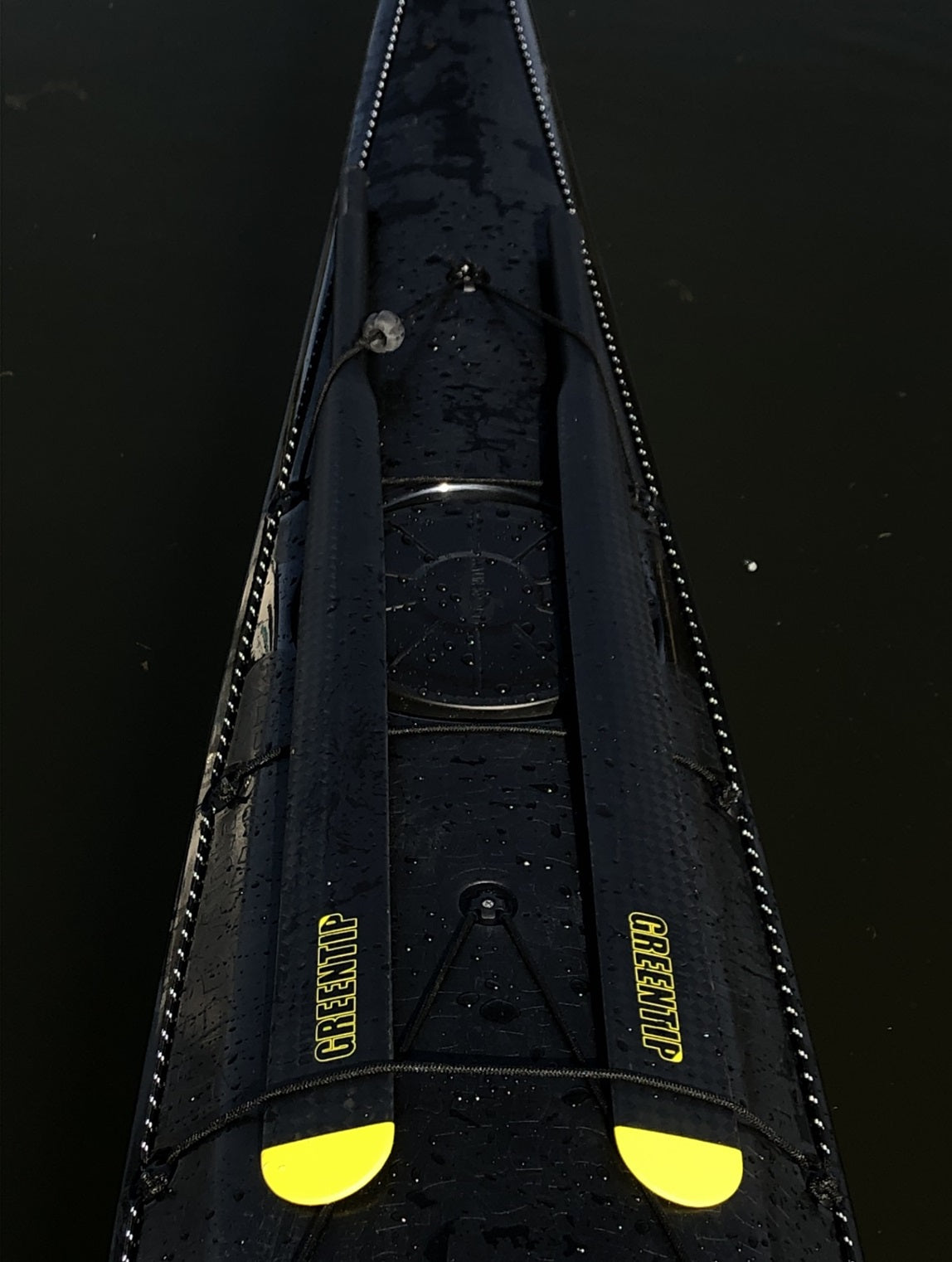 Greentip Aputtaaq grönlandspaddel - Greentip Onyx-Serie-Kajaksidan