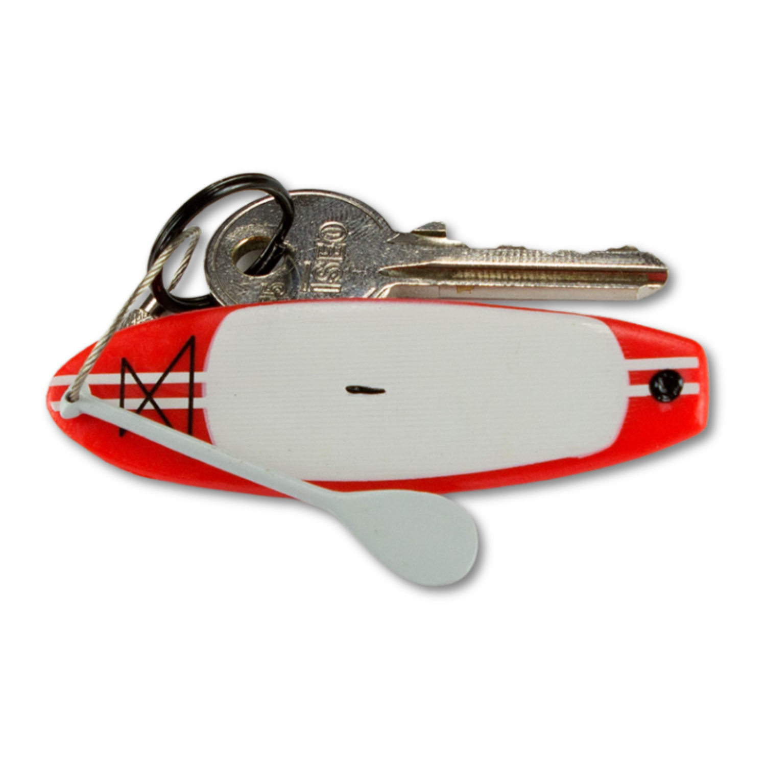 Hobkey Supkey Nyckelring, Röd-Kajaksidan