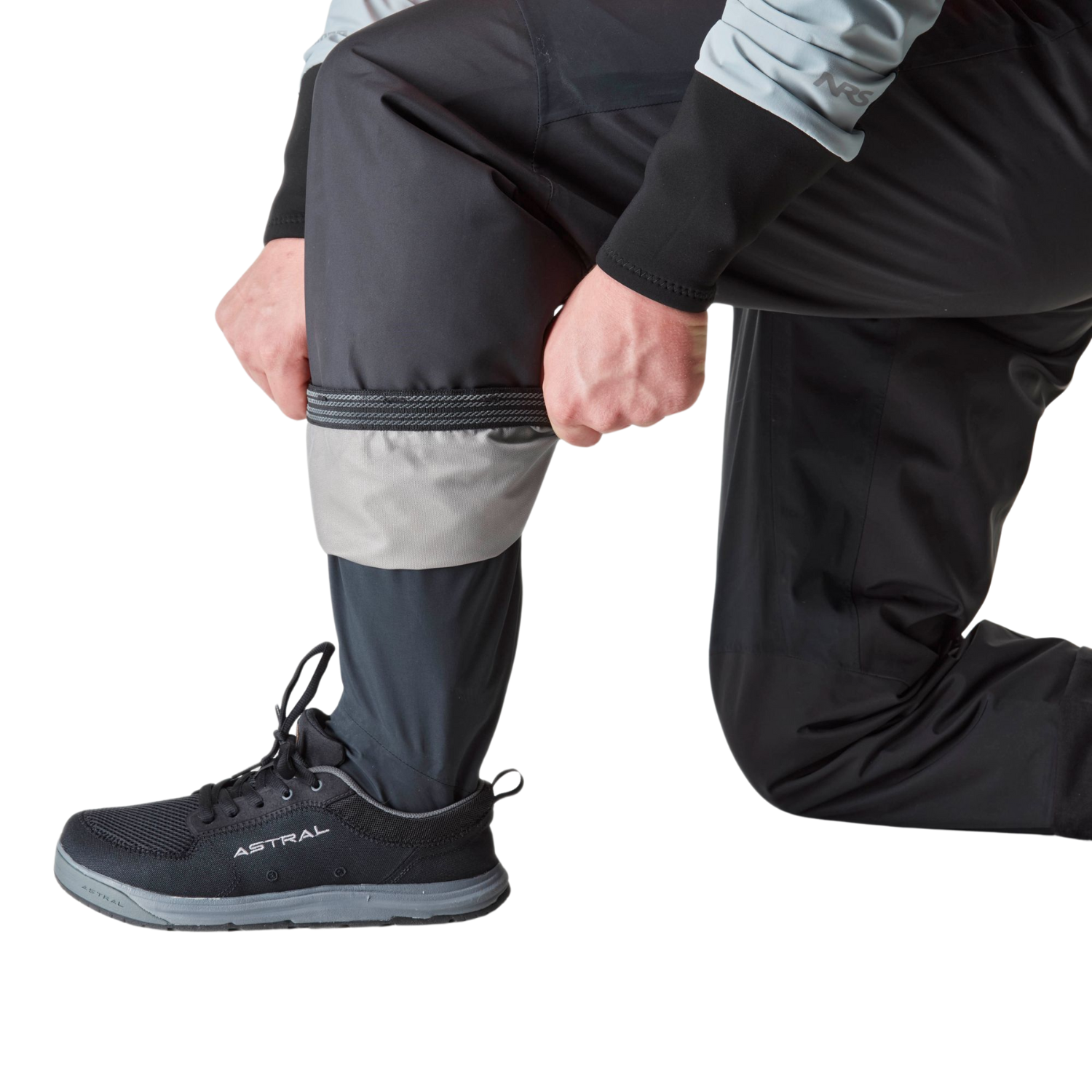 NRS Crux Torrdräkt, Dam-Kajaksidan