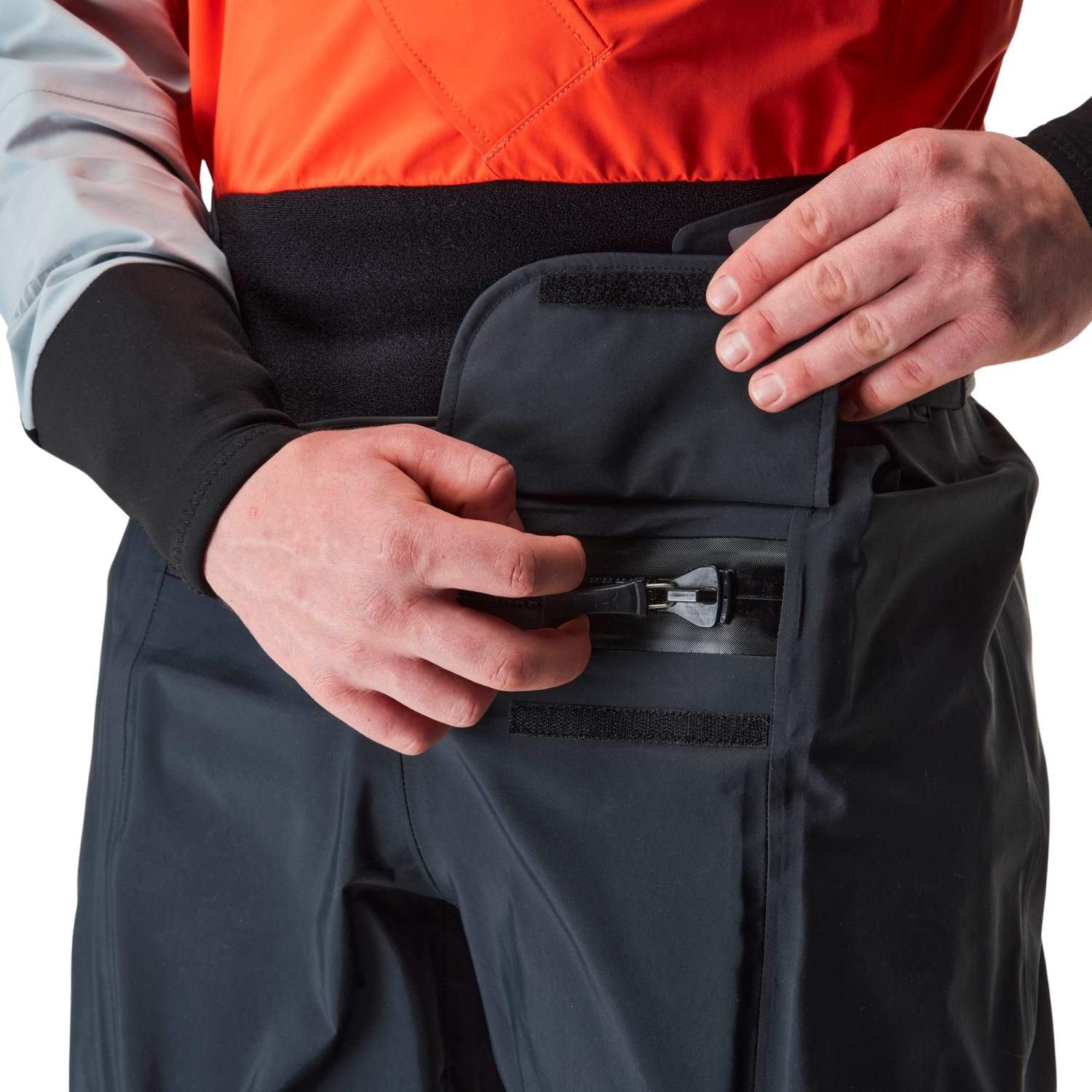 NRS Crux Torrdräkt, Herr-Kajaksidan