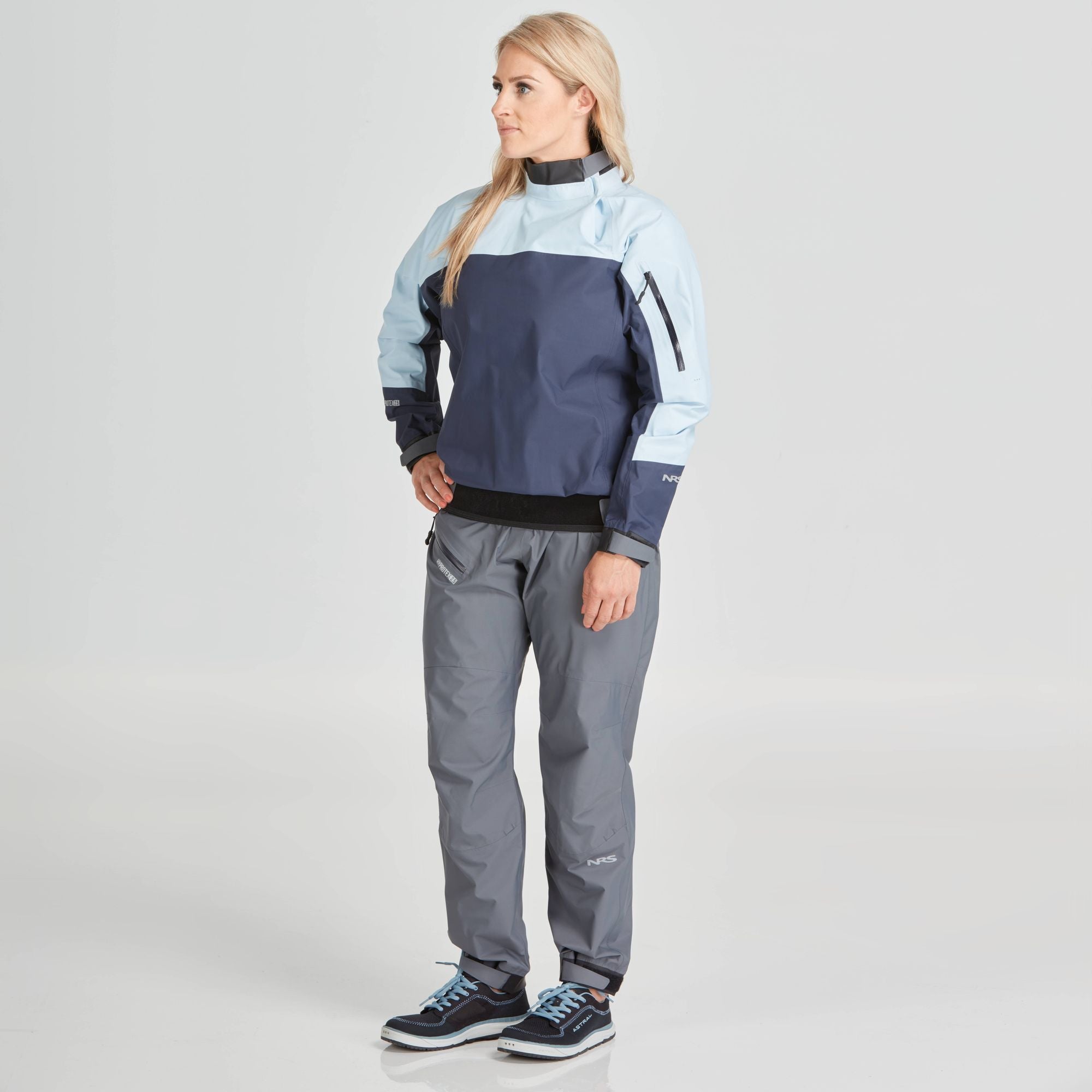 NRS Echo Paddeljacka, Dam-Kajaksidan