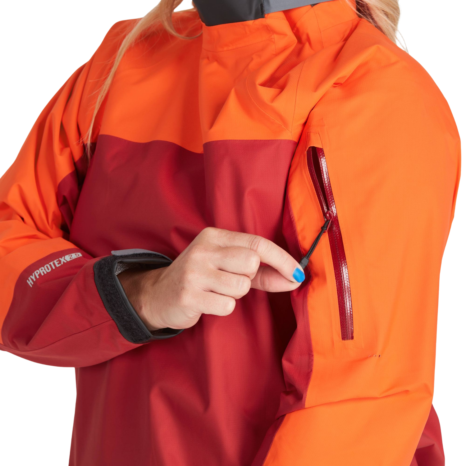 NRS Echo Paddeljacka, Dam-Kajaksidan