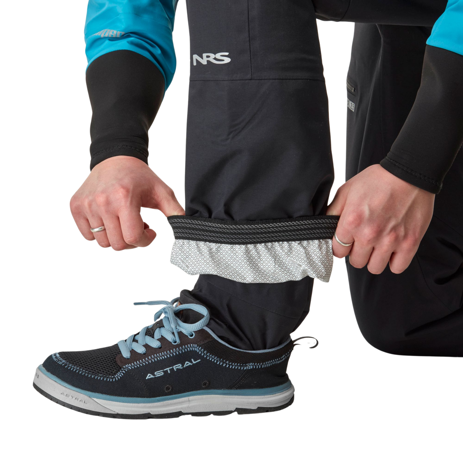 NRS Freefall Paddelbyxor, Dam-Kajaksidan