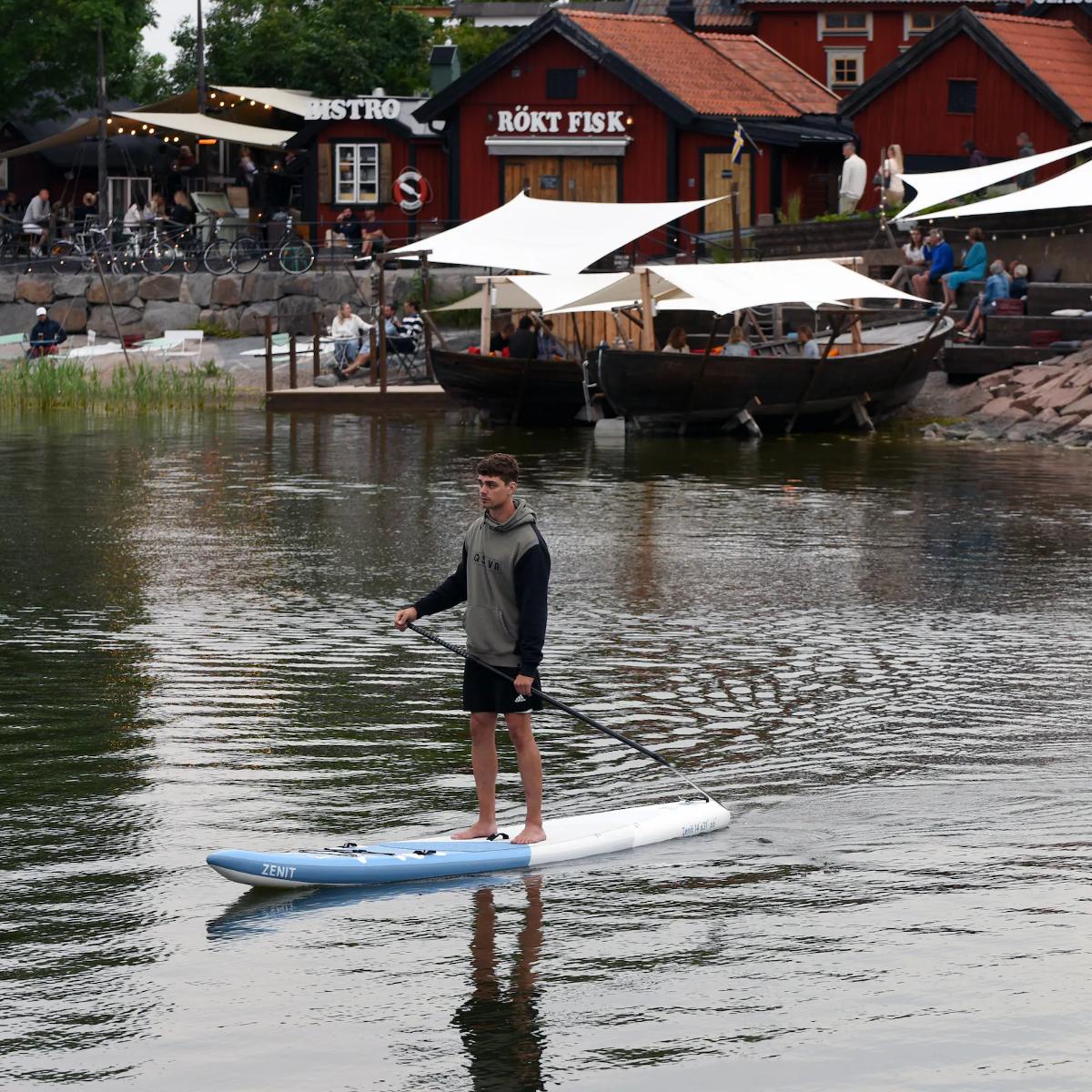 SUN 14.0 Zenit Uppblåsbar SUP-bräda-Kajaksidan