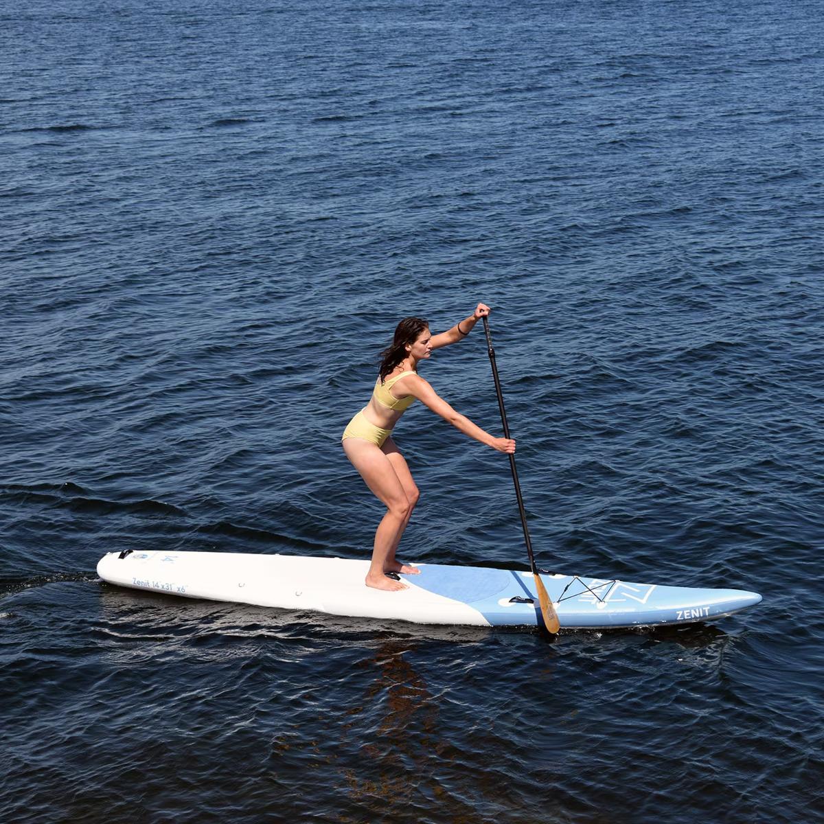 SUN 14.0 Zenit Uppblåsbar SUP-bräda-Kajaksidan