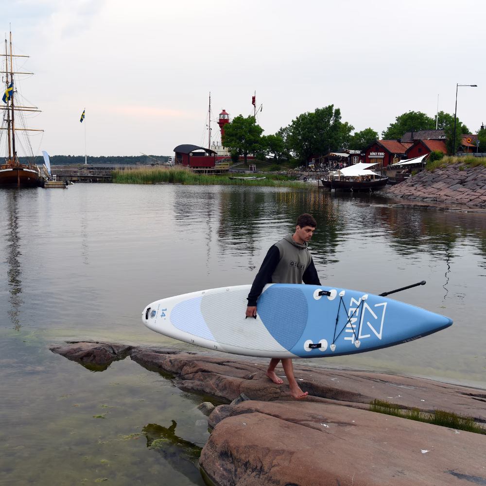 SUN 14.0 Zenit Uppblåsbar SUP-bräda-Kajaksidan