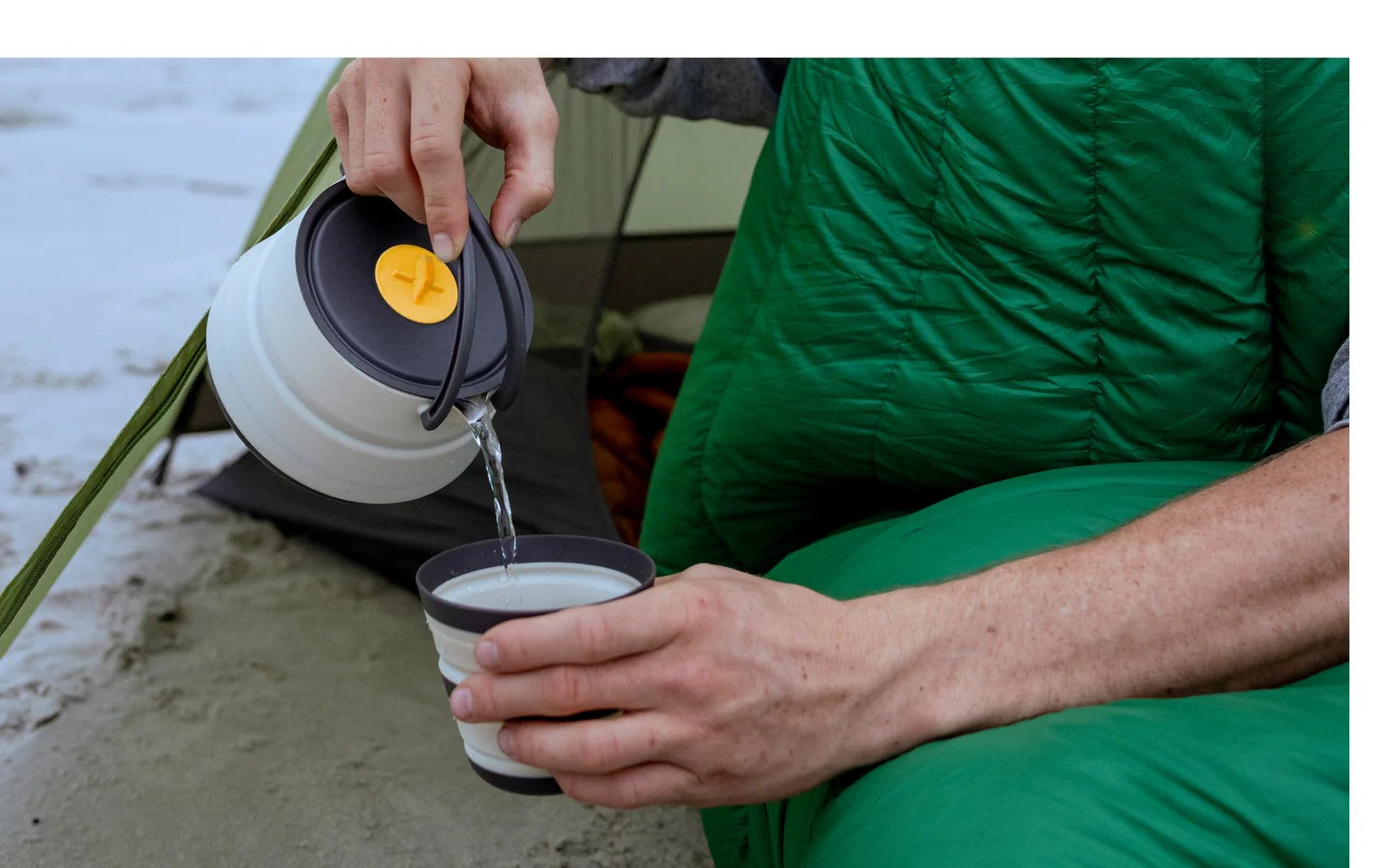 Sea to Summit Frontier UL Ihopfällbart Kokset 2 Personer (3 delar)-Kajaksidan