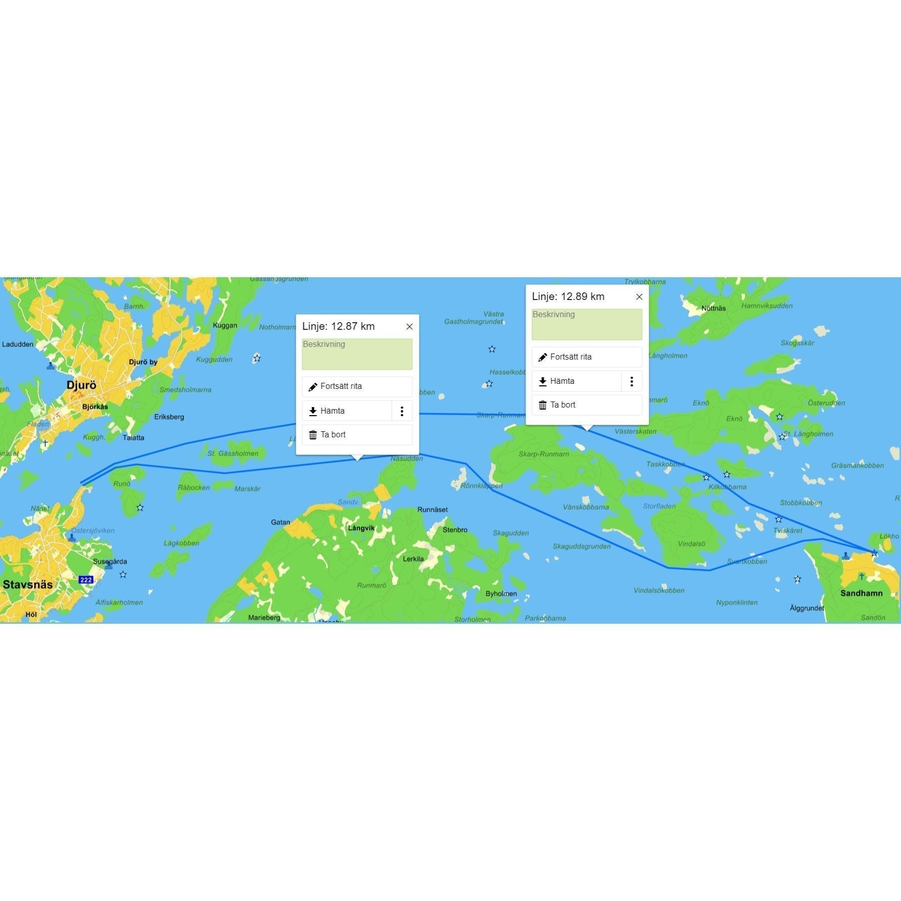 Startplats på tävlingen Sickhamn 2026-Kajaksidan