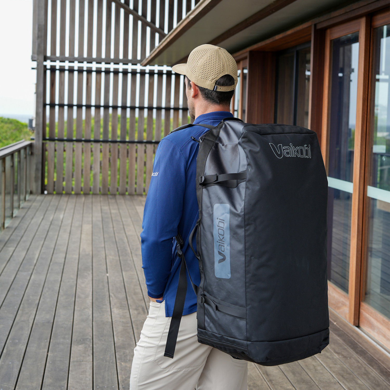 Vaikobi 75 liter Dry Duffel Väska-Kajaksidan