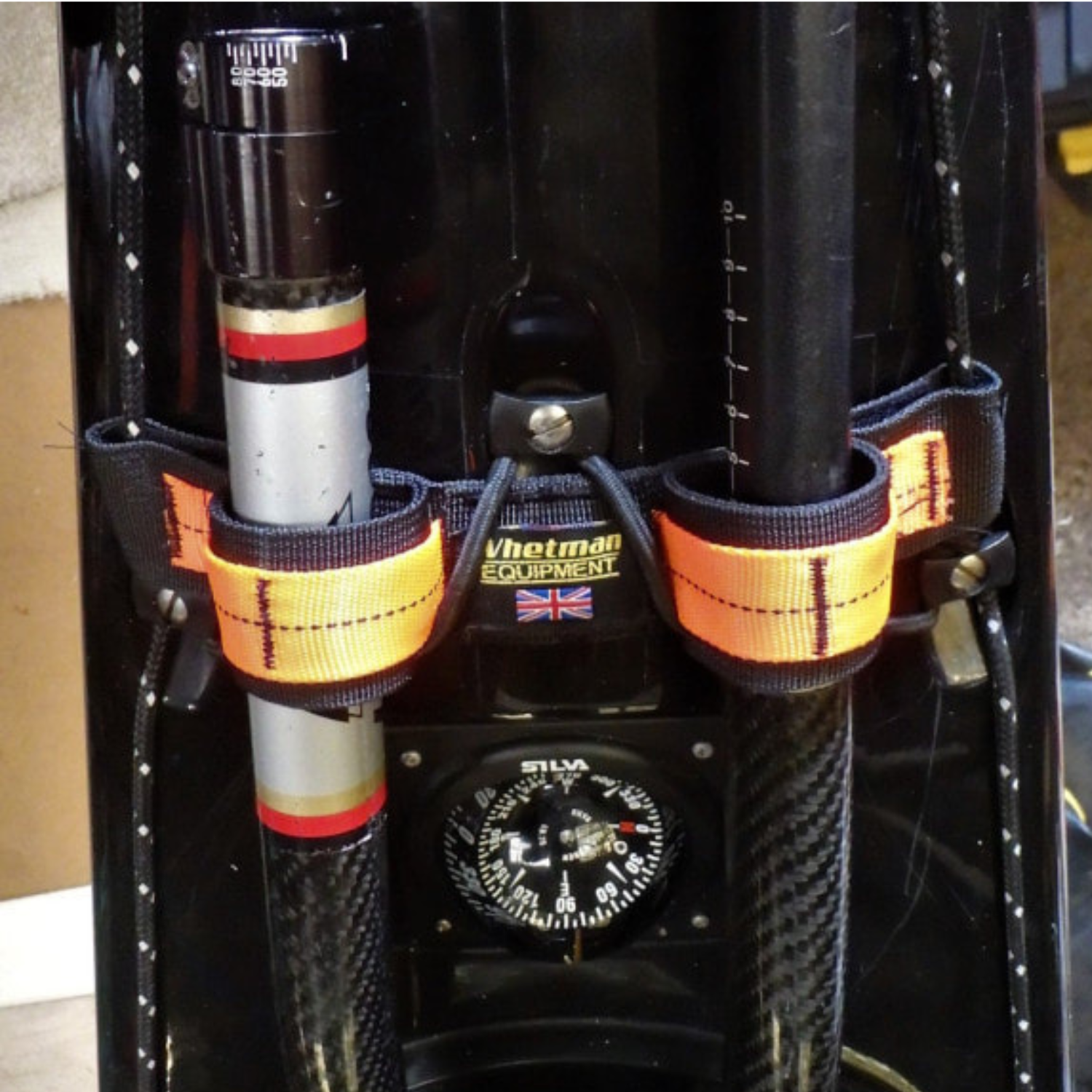 Whetman Paddelhållare för däck-Kajaksidan