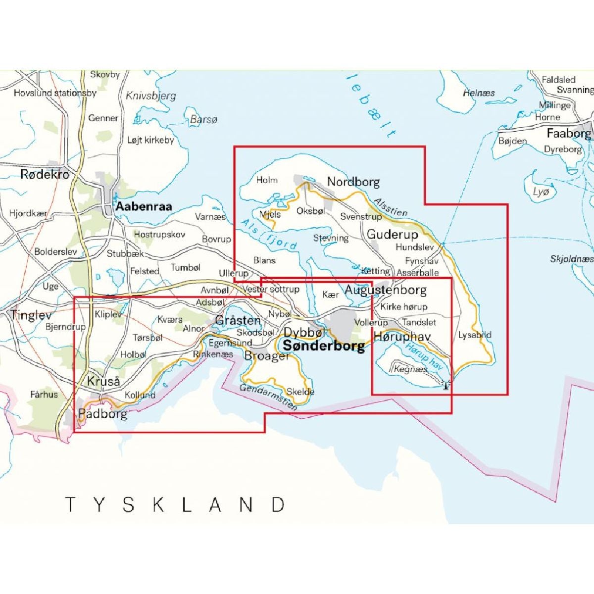 Calazo Karta Tyvek, Gendarmstien-Kajaksidan
