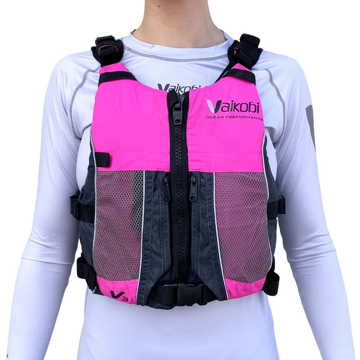 ENDAST XS & XL - Vaikobi V3 Ocean Racing Flytväst-Kajaksidan