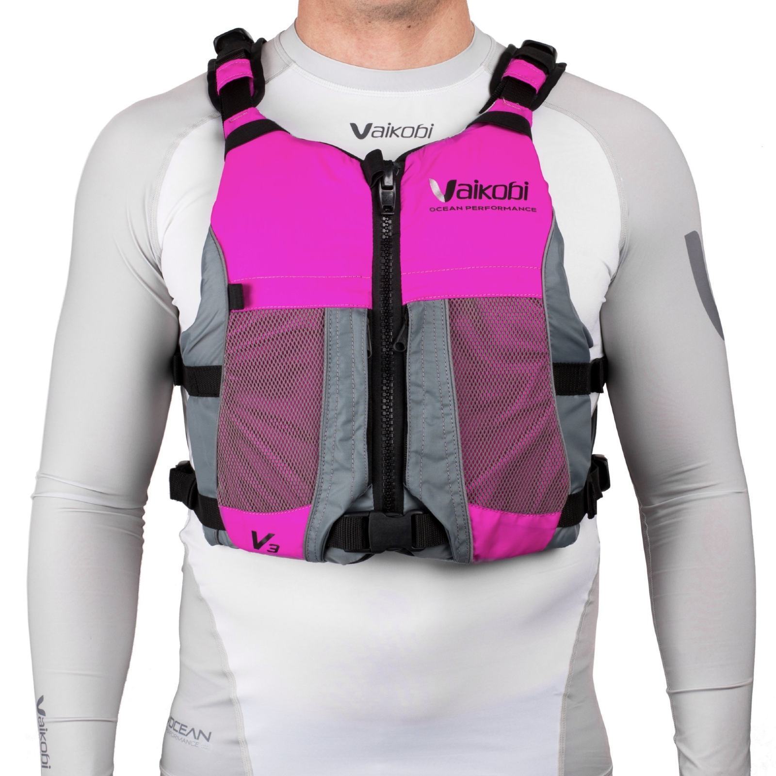 ENDAST XS & XL - Vaikobi V3 Ocean Racing Flytväst-Kajaksidan
