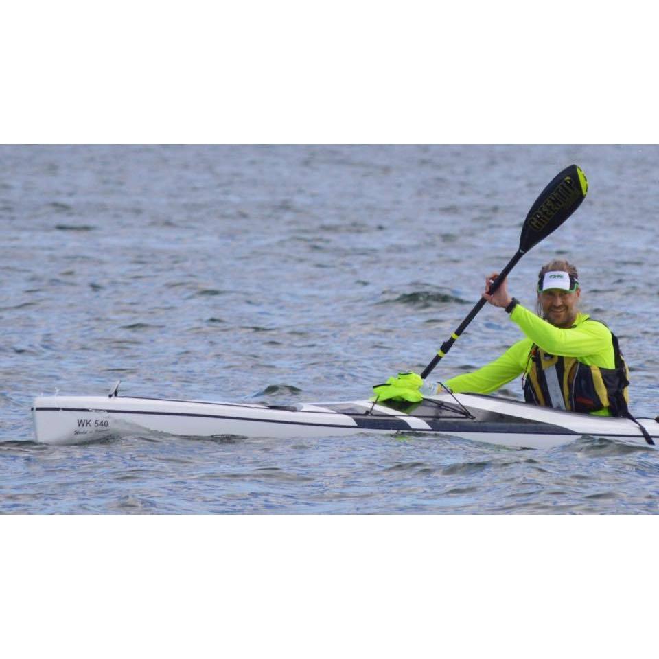 Greentip Hydra Vingpaddel, Kolfiber-Kajaksidan