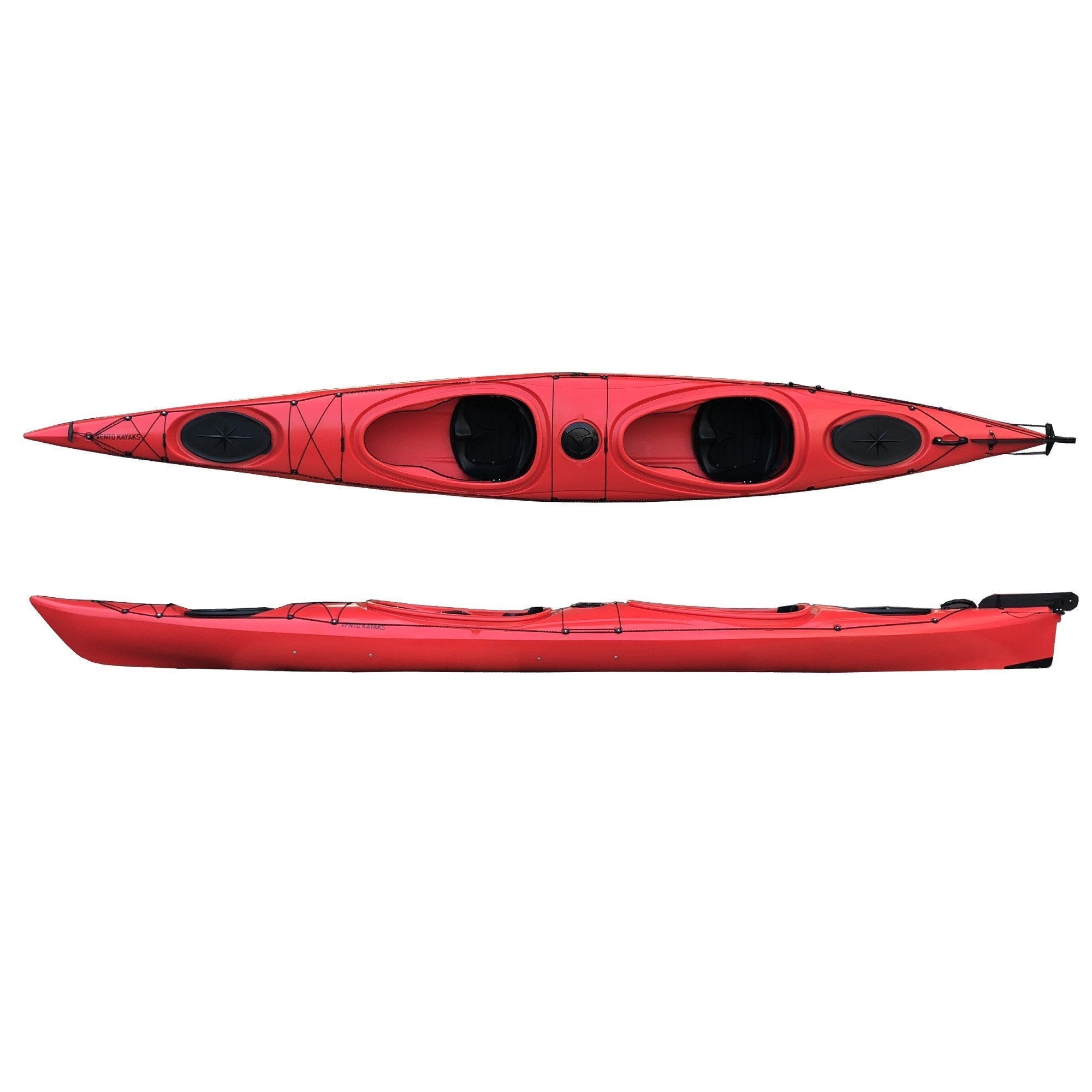 Kajakpaket Vento Duo 5.2 Dubbelkajak-Kajaksidan