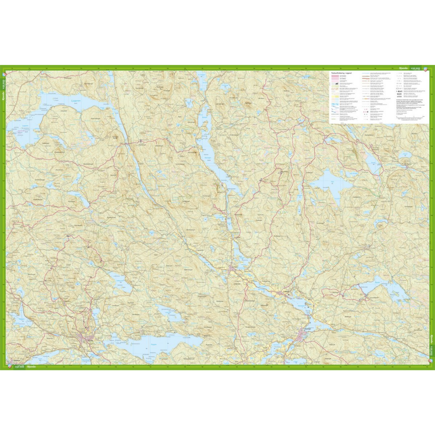 Calazo Karta Tyvek, Falun Runn-Kajaksidan