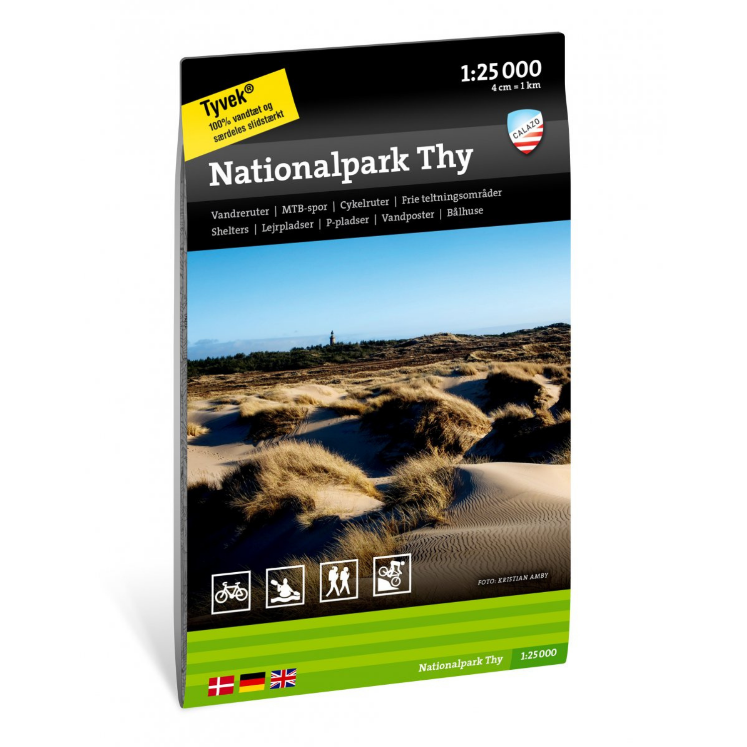 Calazo Karta Tyvek, Nationalpark Thy-Kajaksidan
