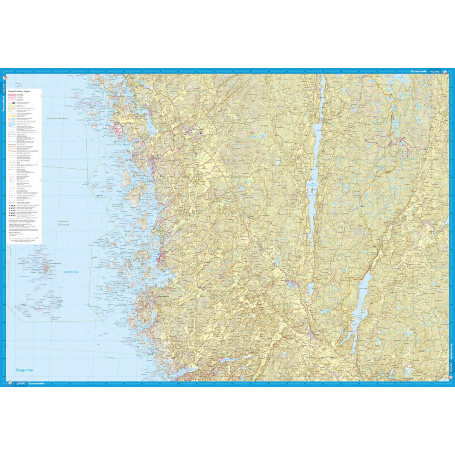 Calazo Karta Tyvek, Norra Bohuslän-Kajaksidan