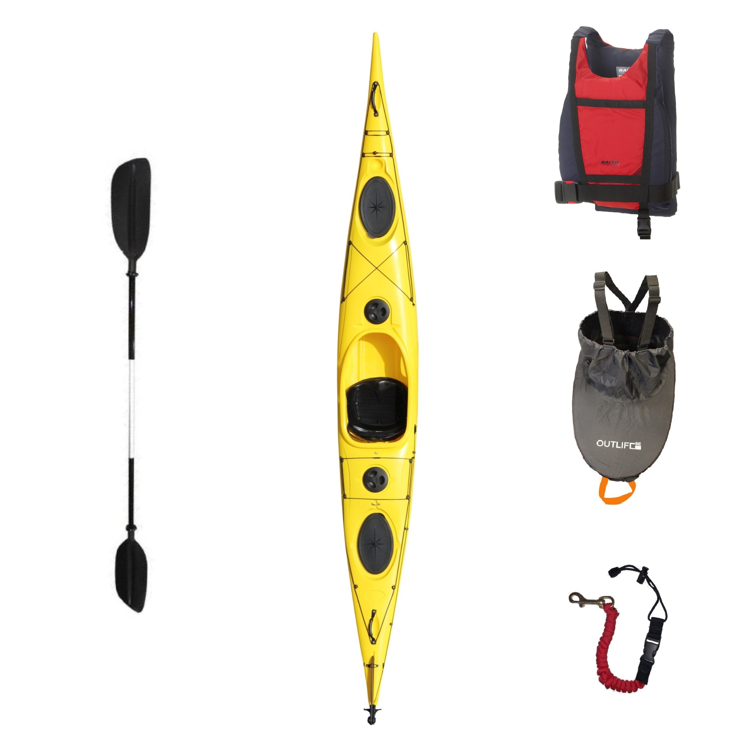 Kajakpaket Vento Ocean 5.0-Kajaksidan