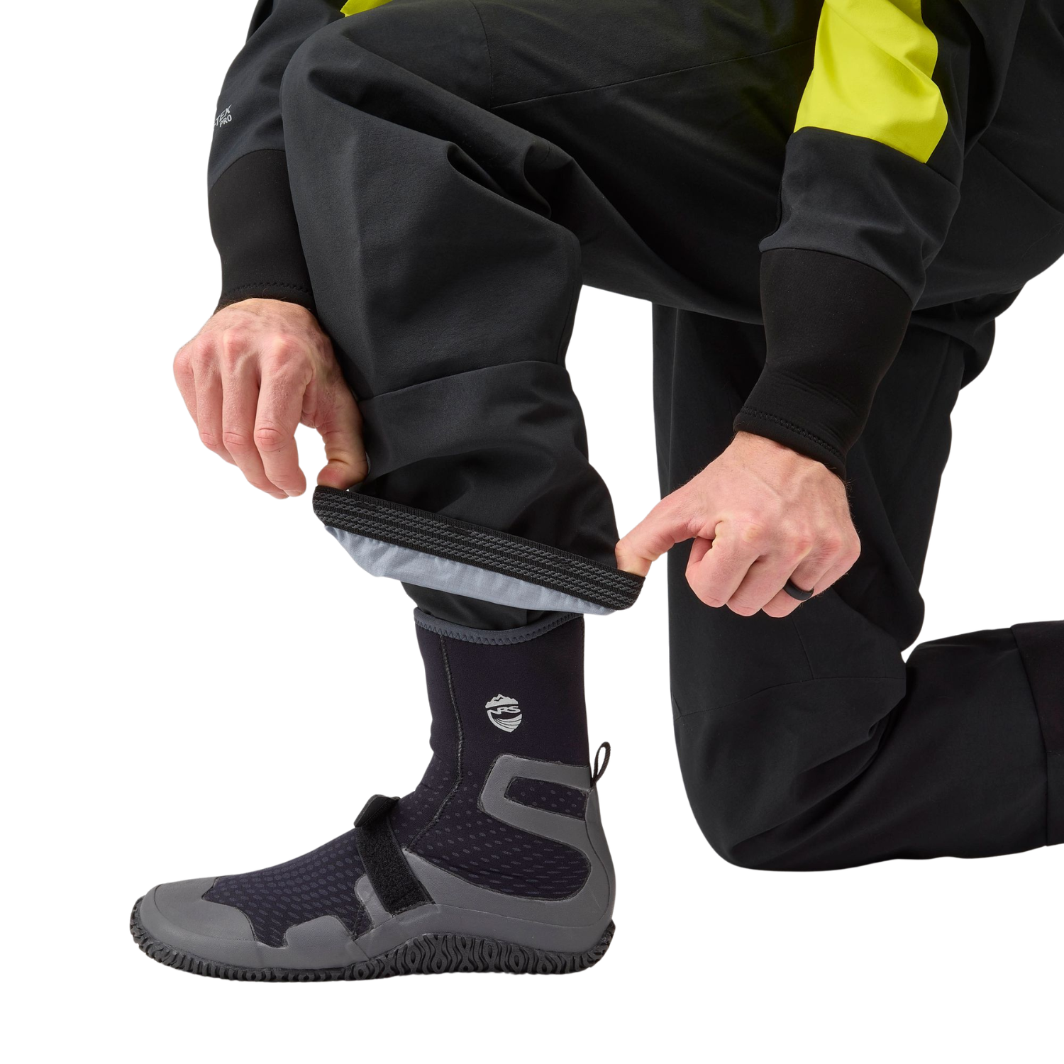NRS Axiom Gore-Tex Pro Torrdräkt, herr-Kajaksidan