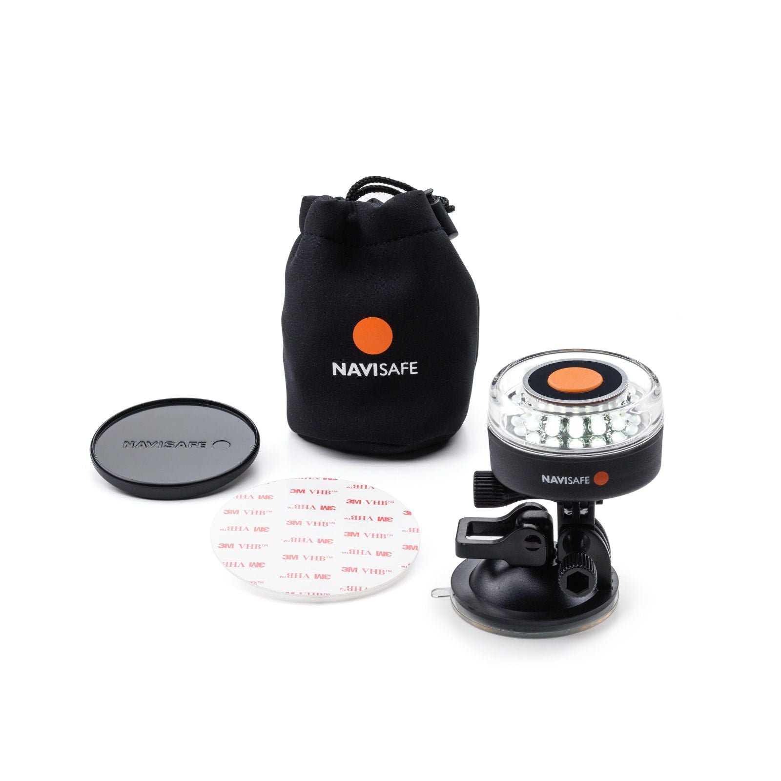 Navi Light 360° w/Suction base + GoPro-Kajaksidan