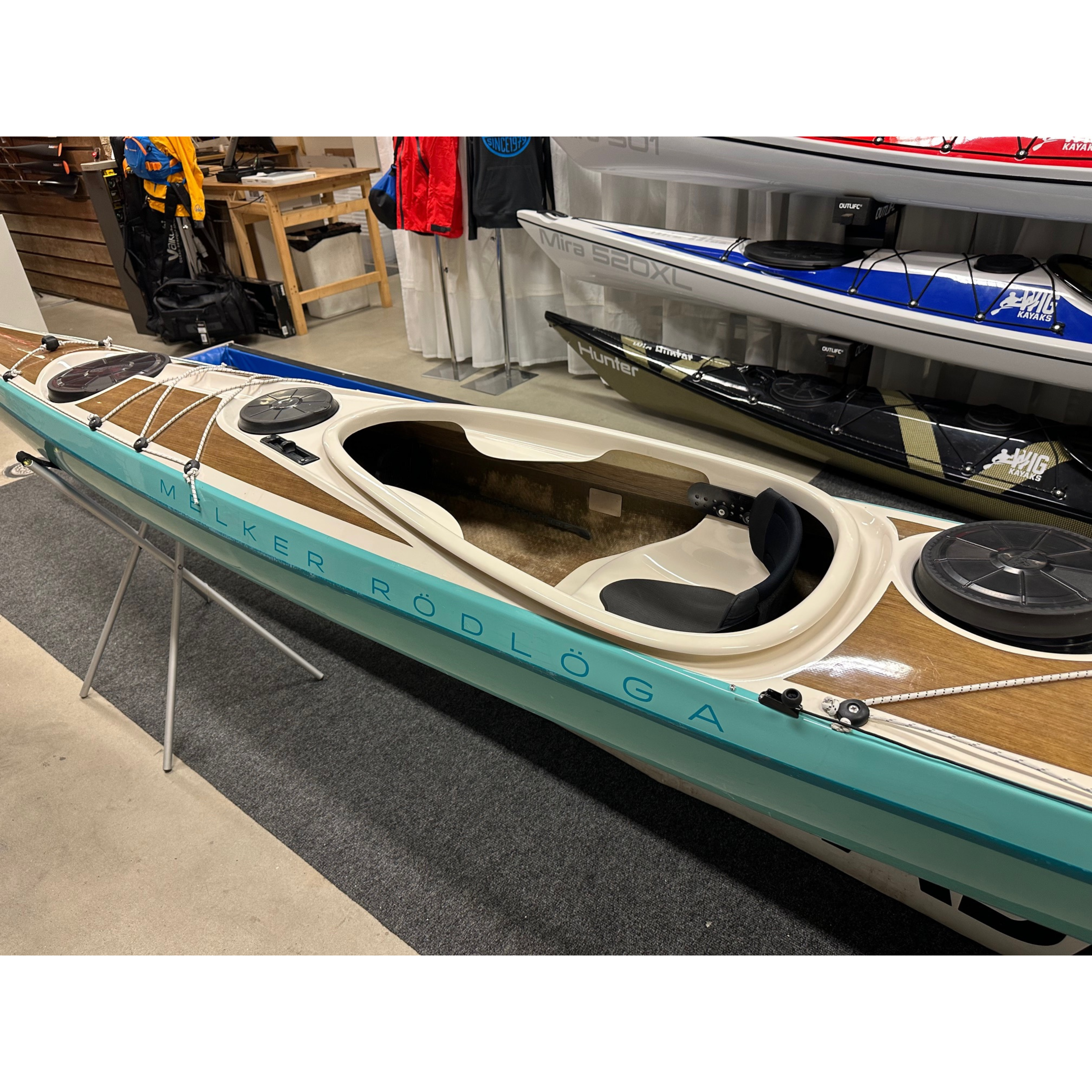 OUTLET Melker Rödlöga LV, Trad-Core-Kajaksidan