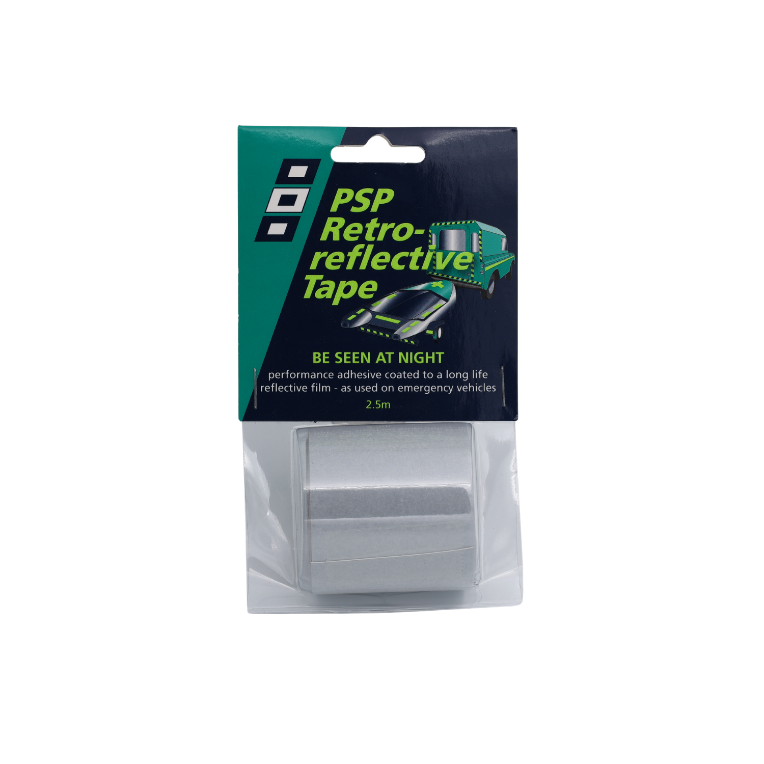 PSP Retro Reflextejp 50mm x 2.5m-Kajaksidan