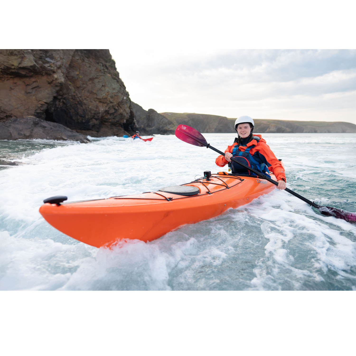 Palm Fuse Adventure Torrdräkt, Dam-Kajaksidan