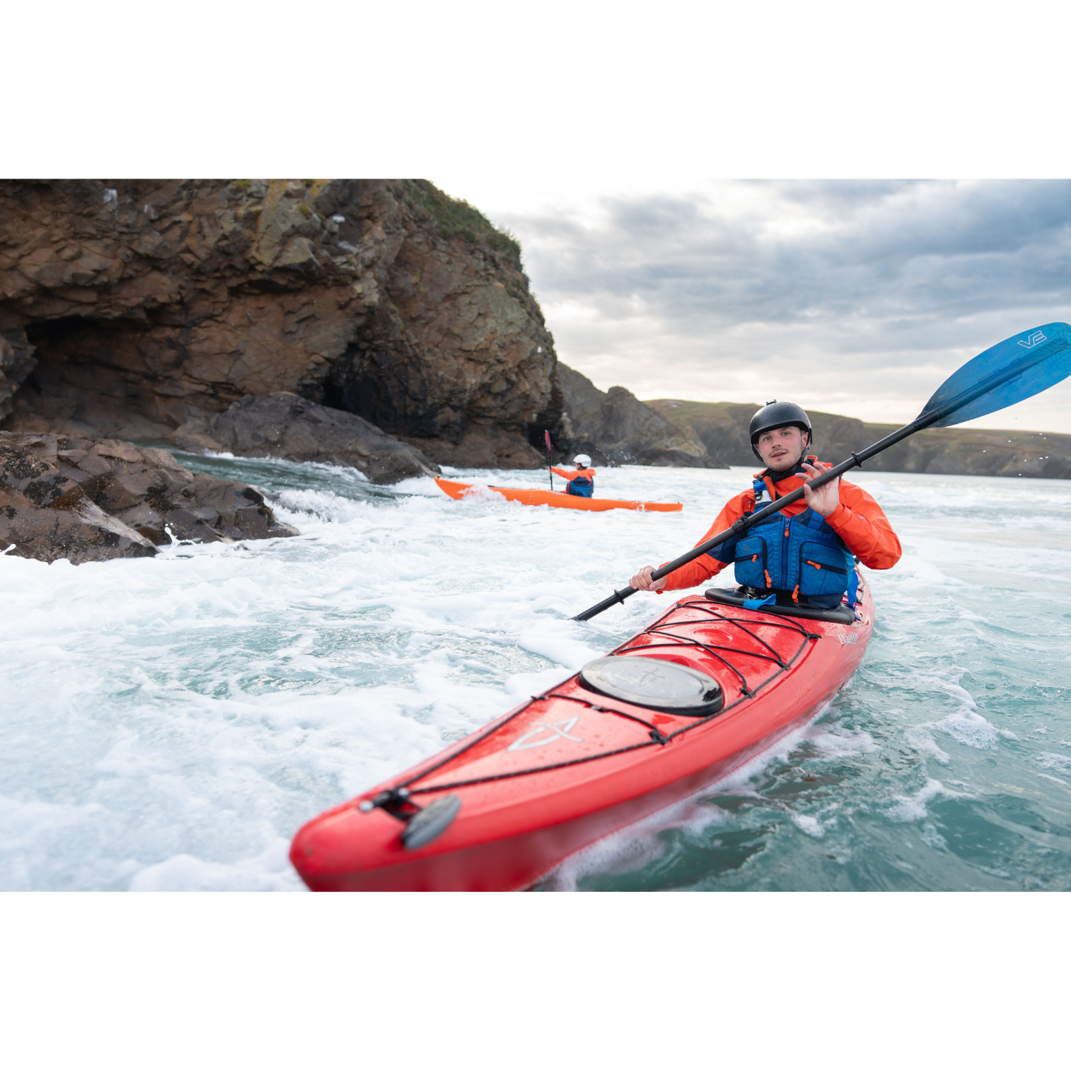 Palm Fuse Adventure Torrdräkt, Herr-Kajaksidan