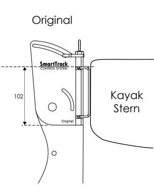 SmartTrack Roderhuvud Original, Aktermontage-Kajaksidan