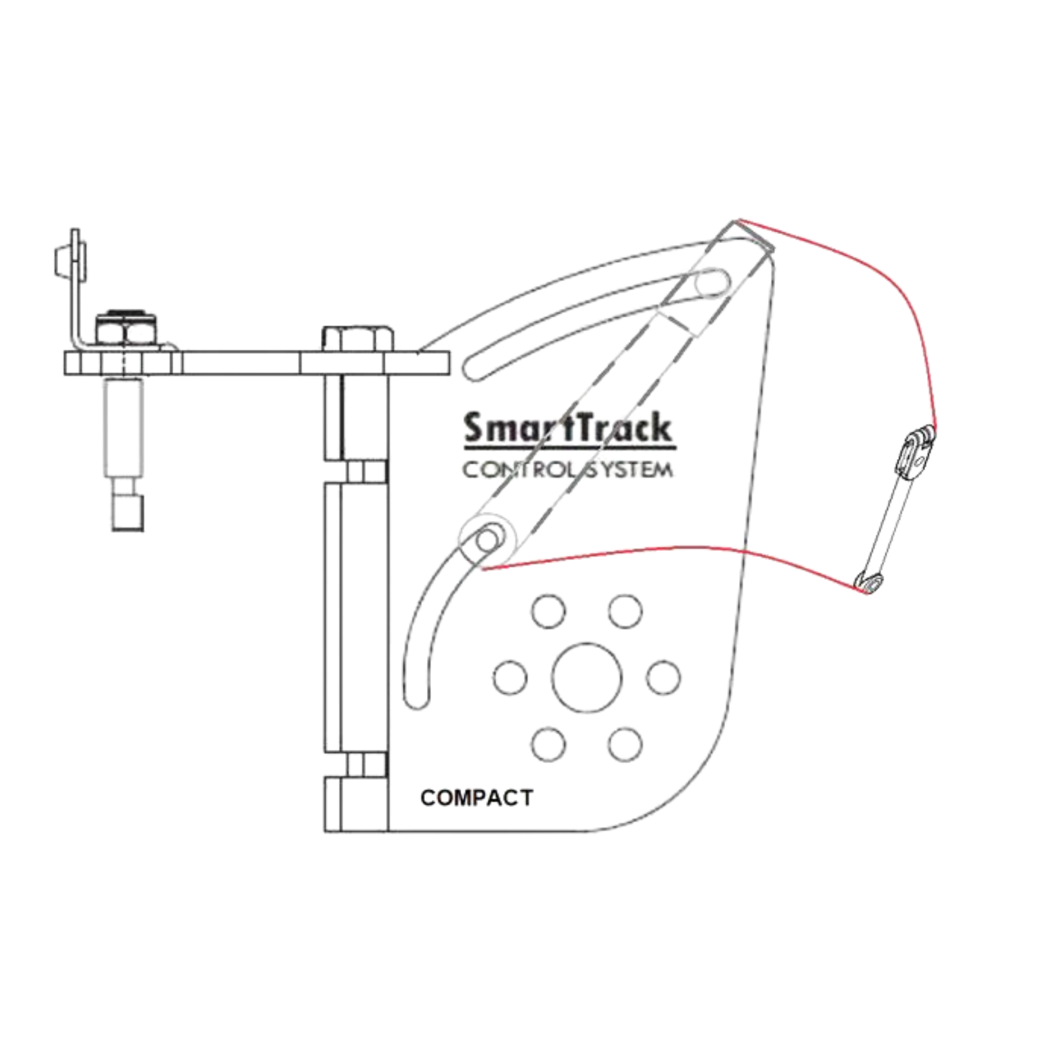 SmartTrack Whiz Rod, Compact-Kajaksidan