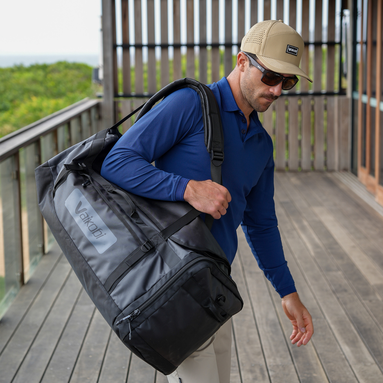 Vaikobi 75 liter Dry Duffel Väska-Kajaksidan