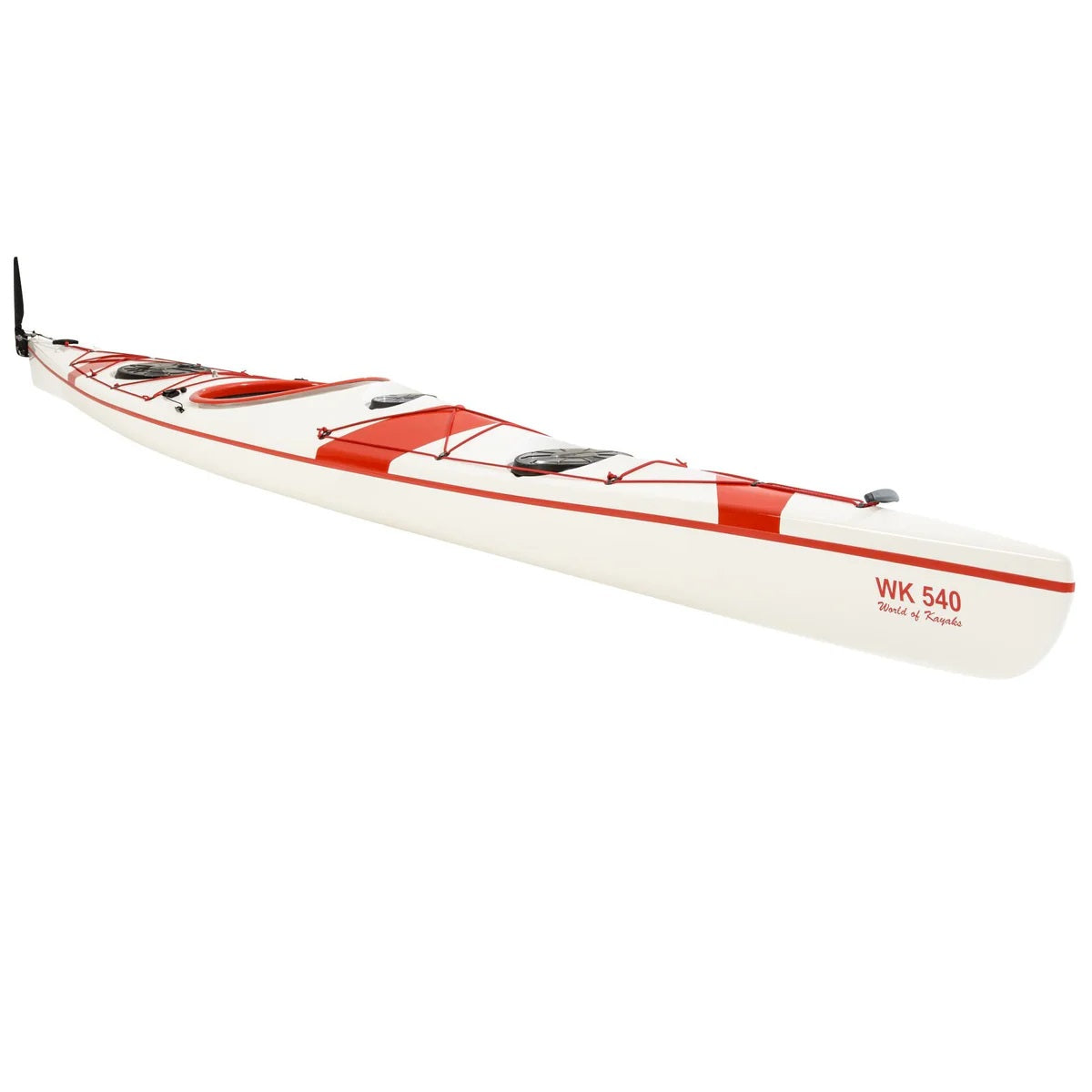 World of Kayaks WK540 Kajak, Carbon/Kevlar, Normal havskajaksits-Kajaksidan