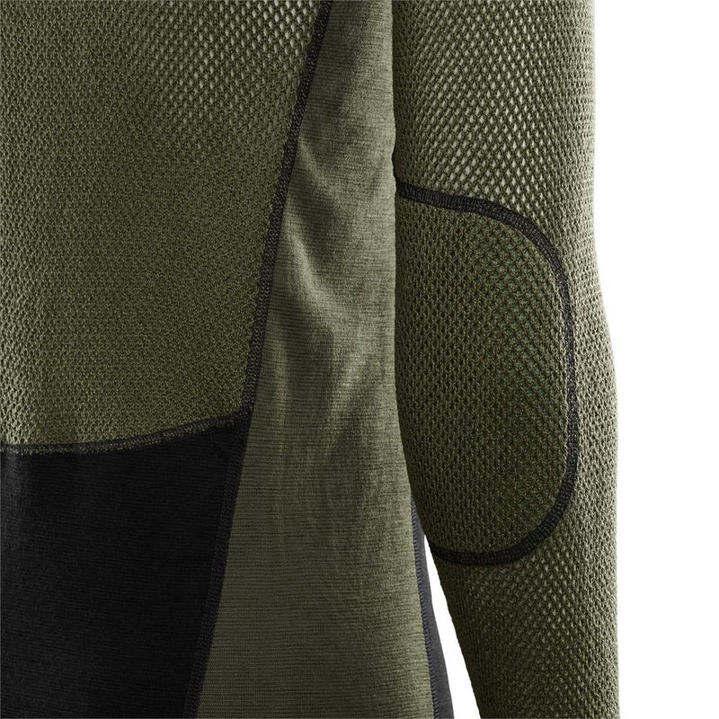 Aclima WoolNet Hybrid Crew Neck Underställströja, Herr-Kajaksidan