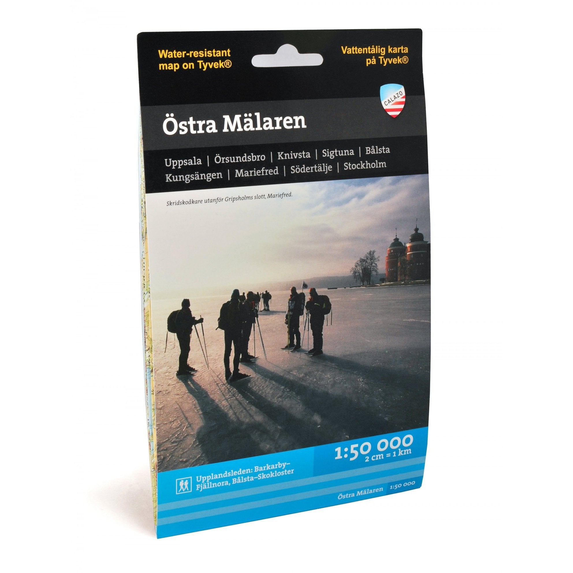 Calazo Karta Tyvek, Östra Mälaren-Kajaksidan