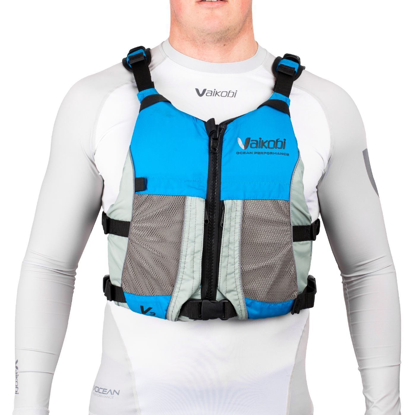 ENDAST XS & XL - Vaikobi V3 Ocean Racing Flytväst-Kajaksidan