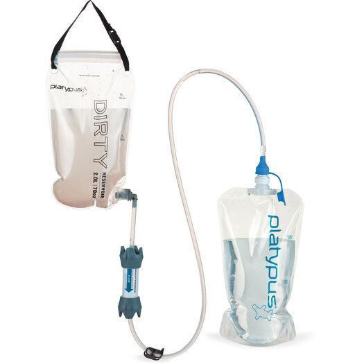 Platypus GravityWorks 2.0L Vattenfilter - Komplett kit-Kajaksidan