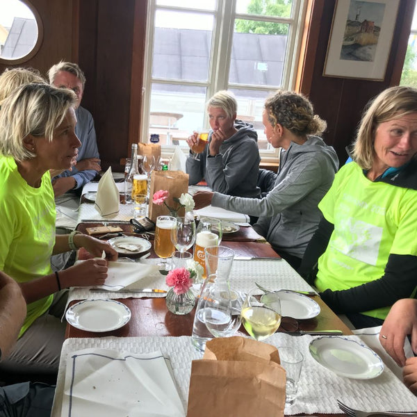 Sickhamn: Lunch ej tävlande-Kajaksidan